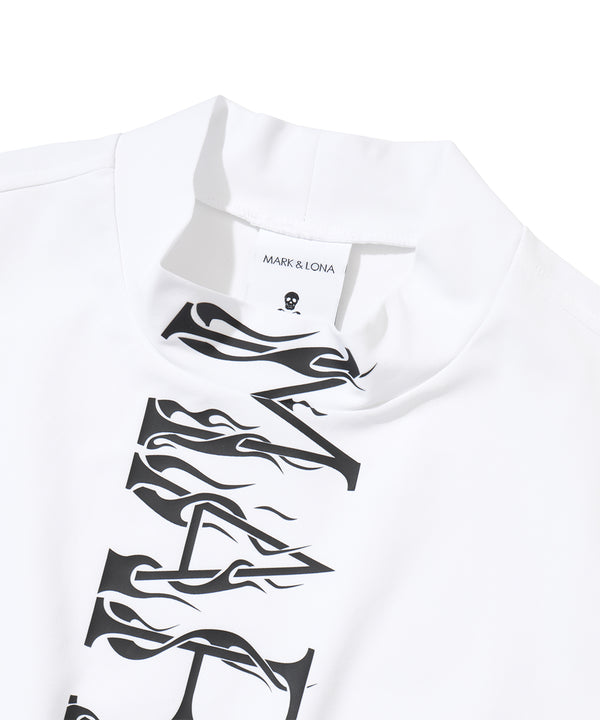 Duel Vertical Mock Tee | WOMEN