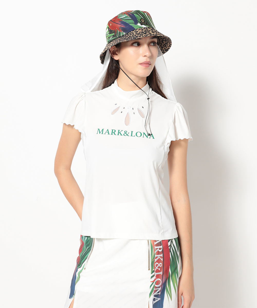 モデル:身長174cm,バスト77cm,ウエスト60cm,ヒップ88cm, 着用サイズM