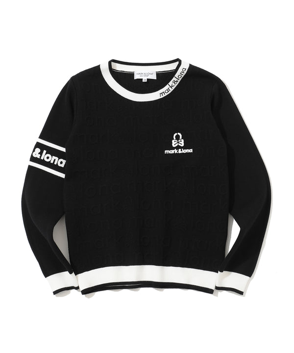 Meridian Emboss Logo Knit | WOMEN