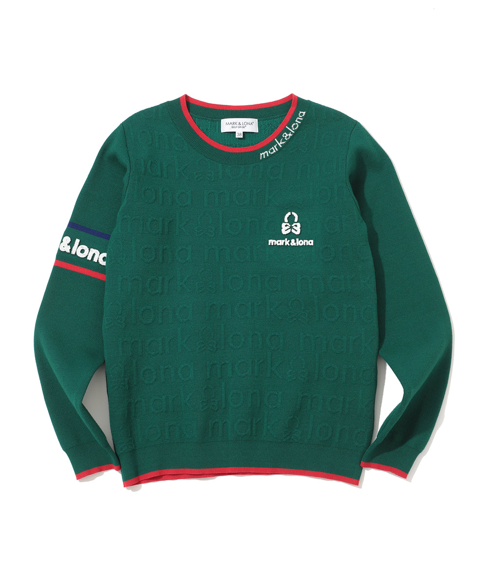 Meridian Emboss Logo Knit | WOMEN