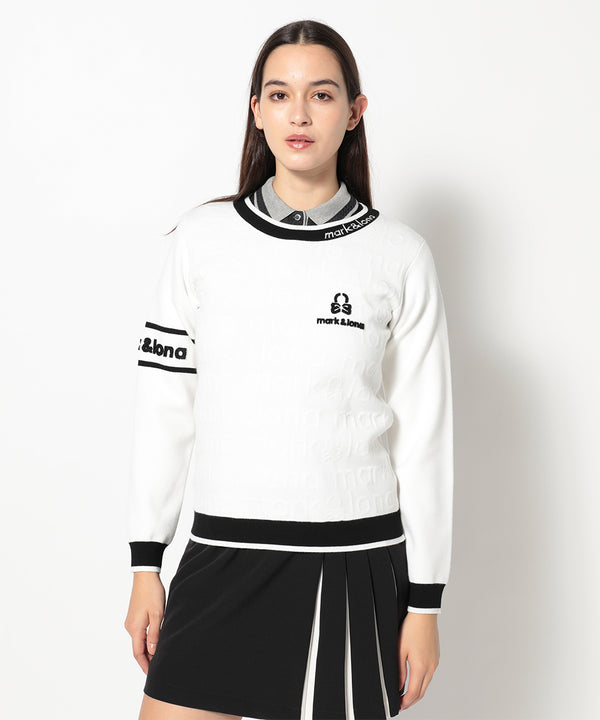 Meridian Emboss Logo Knit | WOMEN