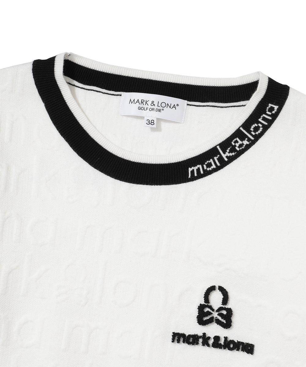 Meridian Emboss Logo Knit | WOMEN