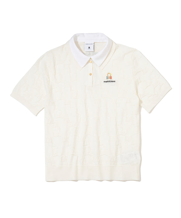 Quadro Icon 2-Way Collar Knit Polo | WOMEN