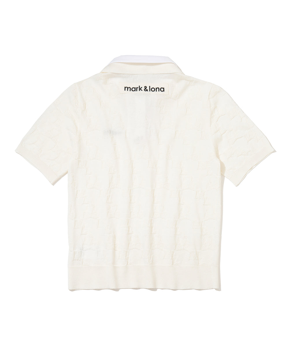 Quadro Icon 2-Way Collar Knit Polo | WOMEN