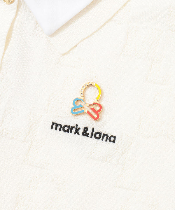 Quadro Icon 2-Way Collar Knit Polo | WOMEN