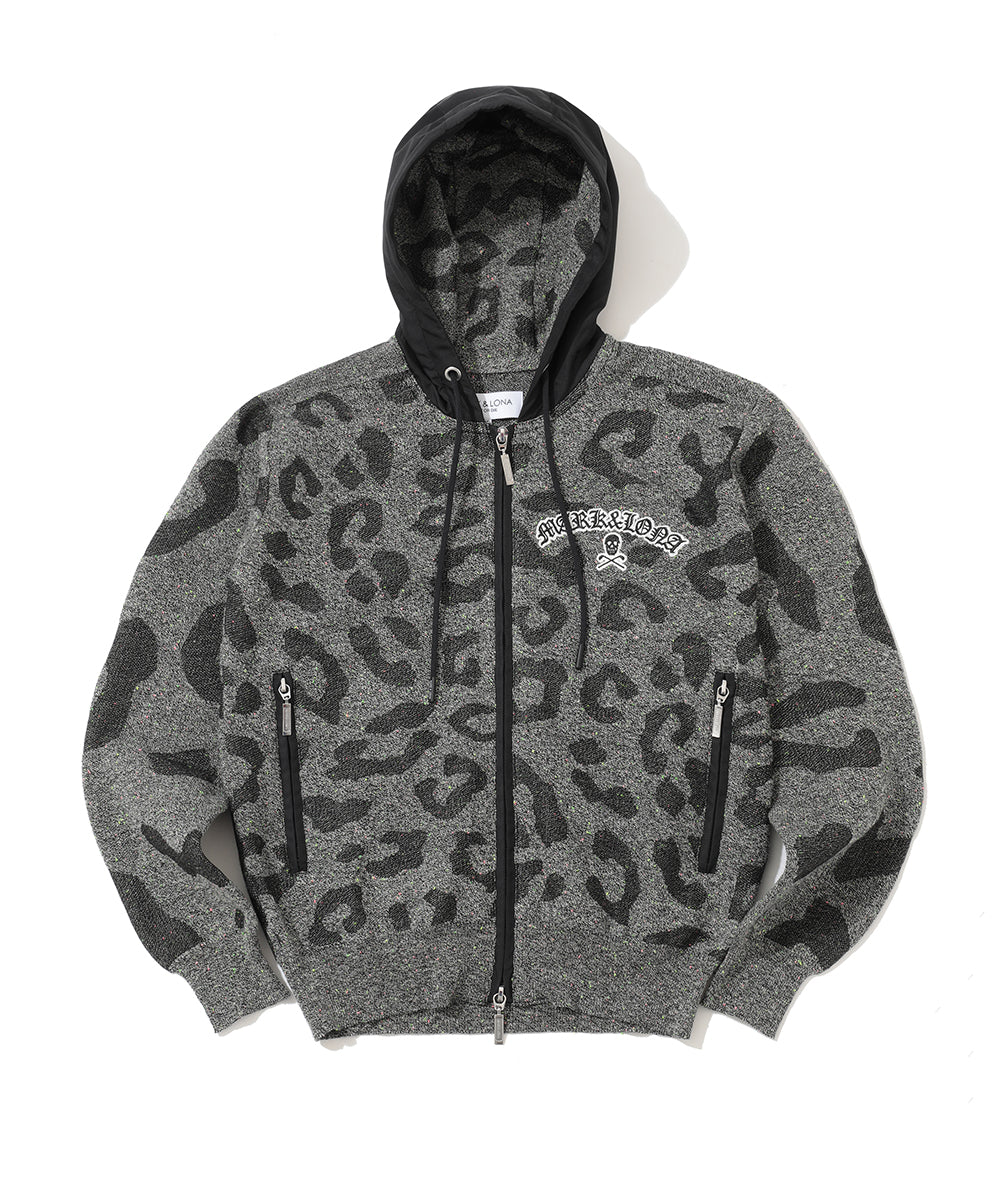 Pantera Prism Knit Zip Hoodie | WOMEN