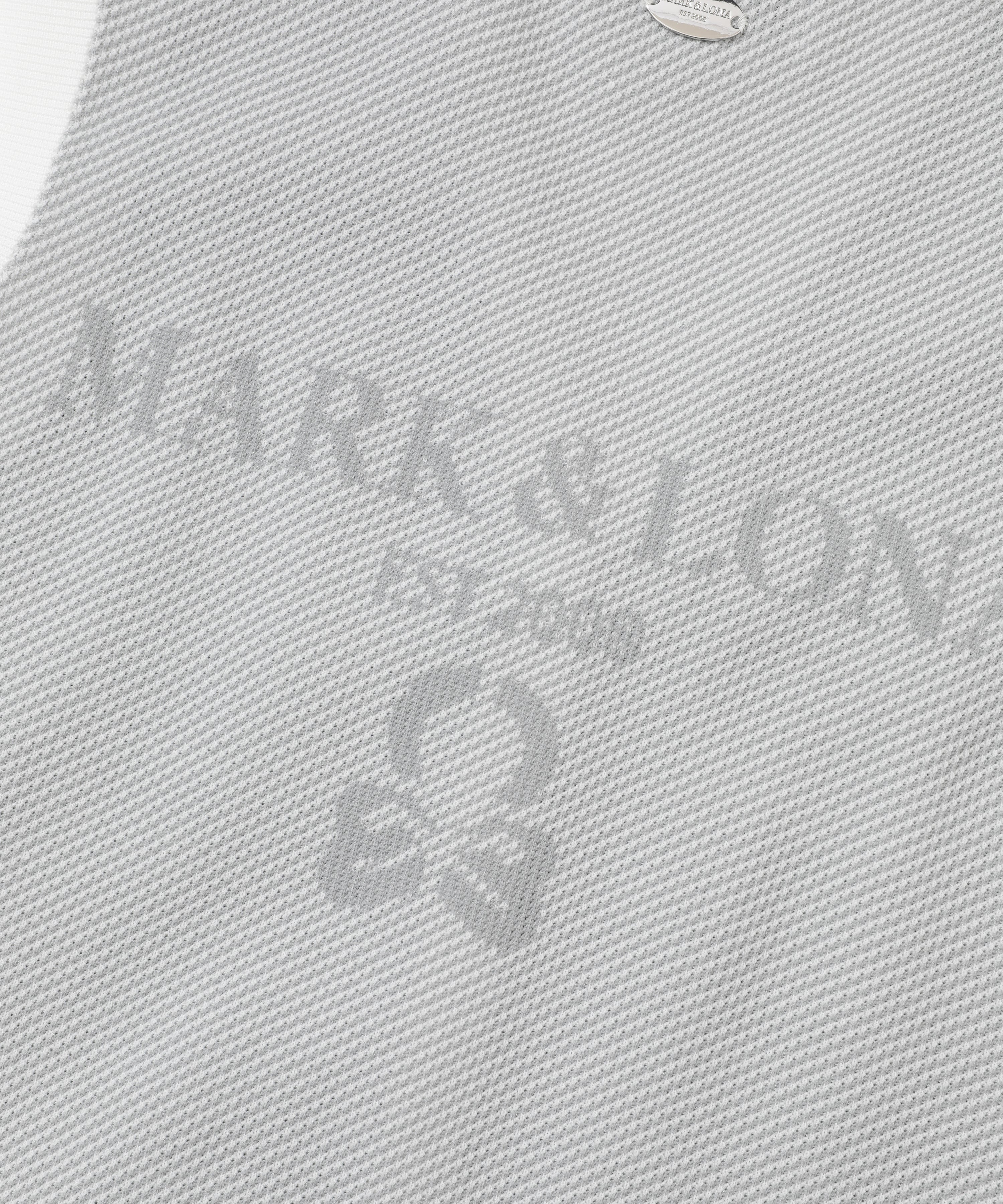 Gauge Camouflage Knit Vest | WOMEN