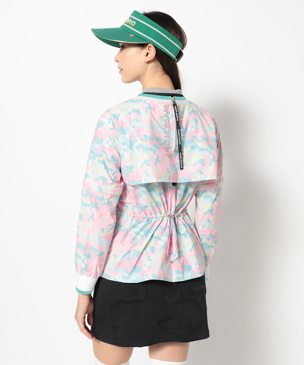 モデル:身長174cm,バスト77cm,ウエスト60cm,ヒップ88cm, 着用サイズM