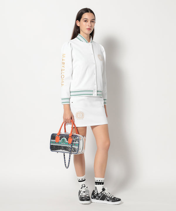 モデル:身長174cm,バスト77cm,ウエスト60cm,ヒップ88cm, 着用サイズM