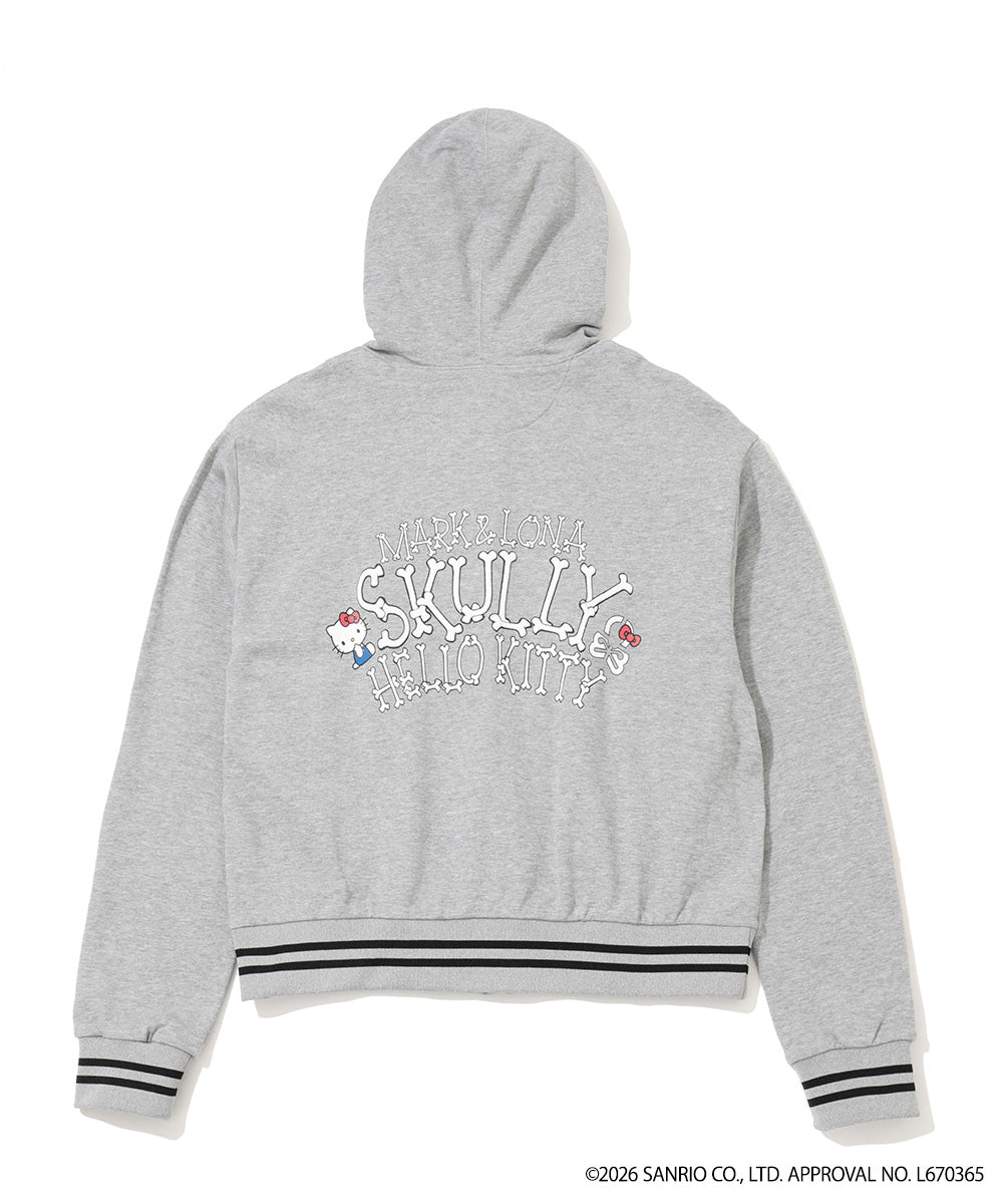 【新色追加】Hello Skully Zip Hoodie | WOMEN