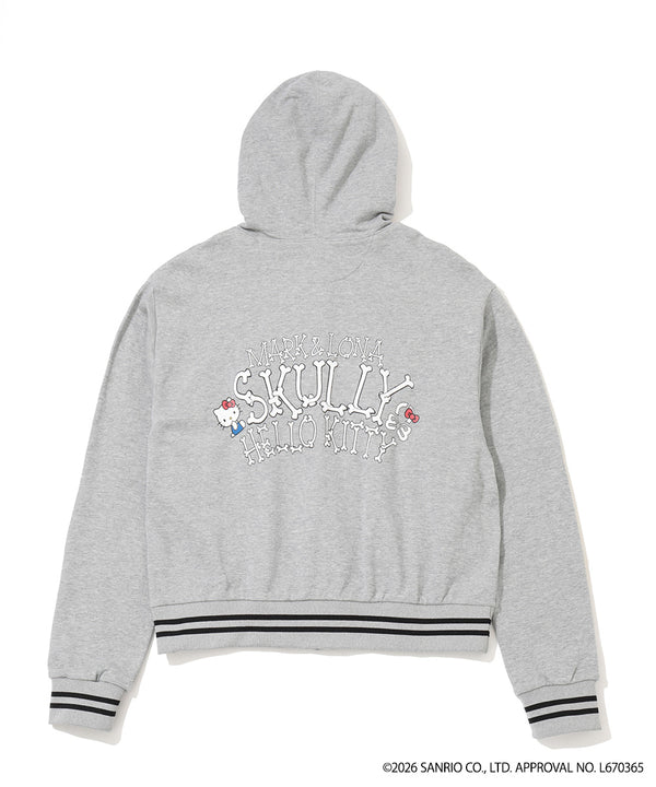 【新色追加】Hello Skully Zip Hoodie | WOMEN