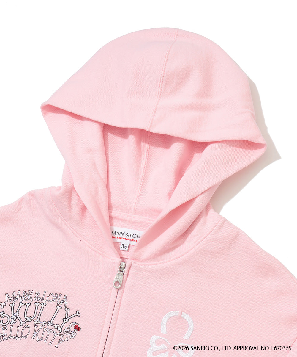 Hello Skully Zip Hoodie | WOMEN
