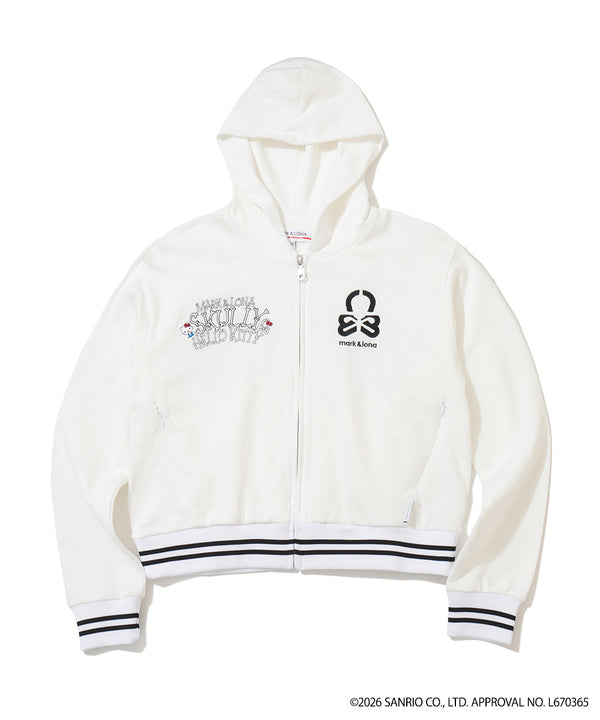 Hello Skully Zip Hoodie | WOMEN