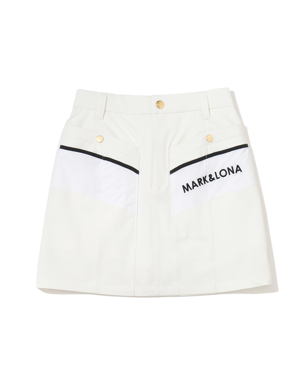 Lexa Diagonal Function Skirt | WOMEN