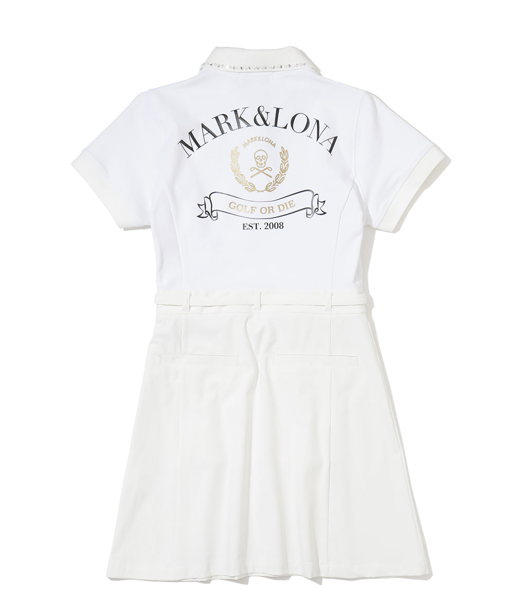 Calvi Combo Polo Dress | WOMEN