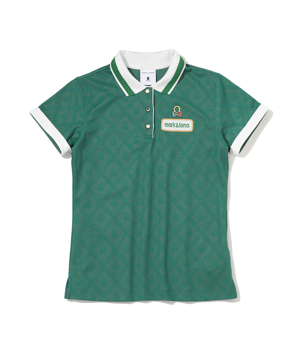 Adamant Jacquard Polo | WOMEN