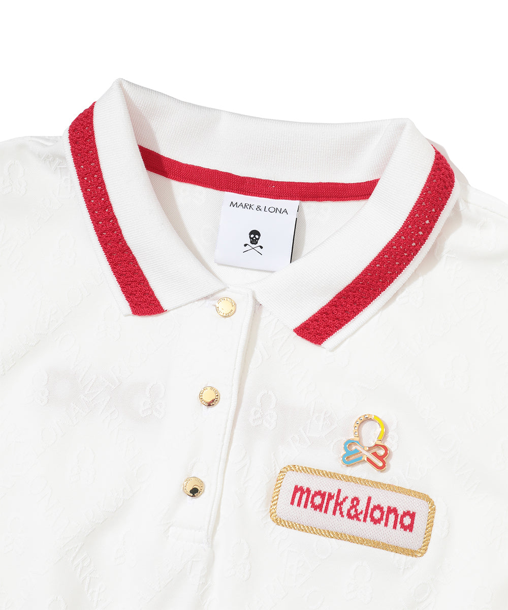 Adamant Jacquard Polo | WOMEN