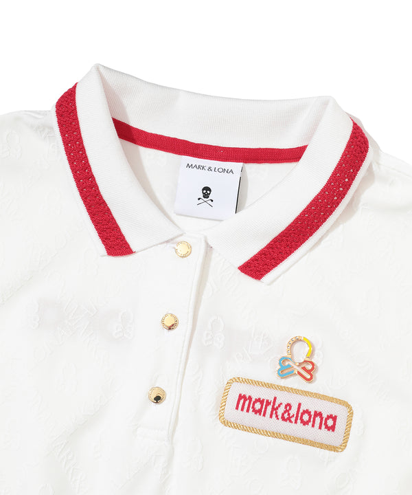 Adamant Jacquard Polo | WOMEN