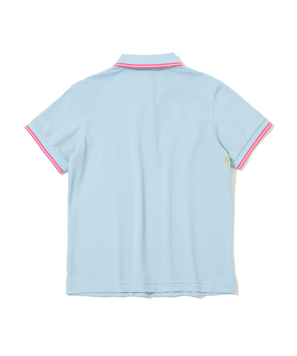Stela Patch Pocket Stretch Piqué Polo | WOMEN