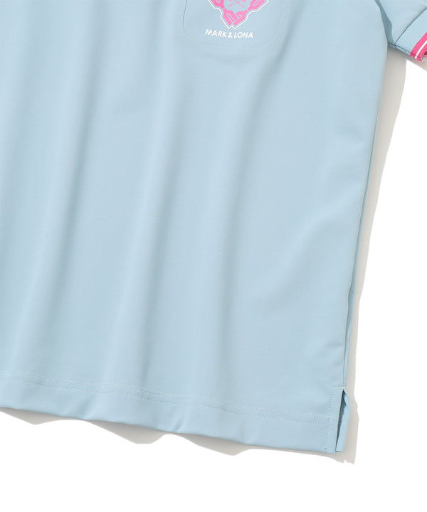 Stela Patch Pocket Stretch Piqué Polo | WOMEN