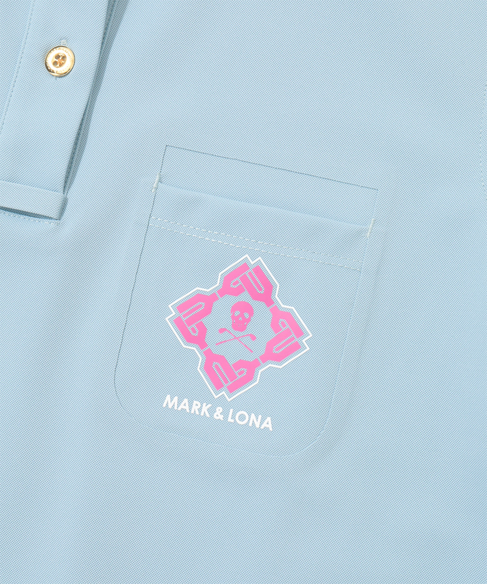 Stela Patch Pocket Stretch Piqué Polo | WOMEN