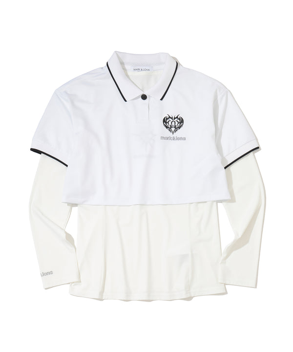 Striker Layered Performance Polo | WOMEN