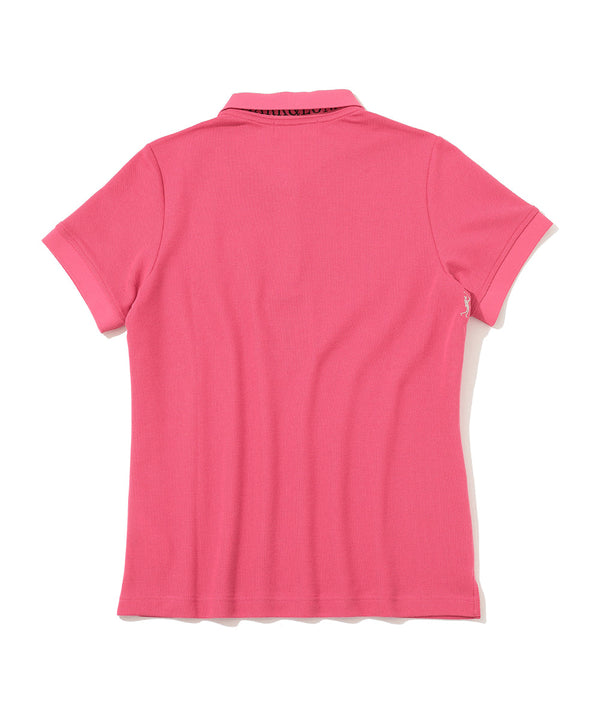 Gauge Camouflage Jacquard Polo | WOMEN