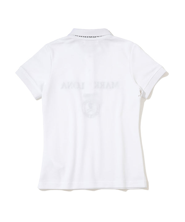 Gauge Camouflage Jacquard Polo | WOMEN