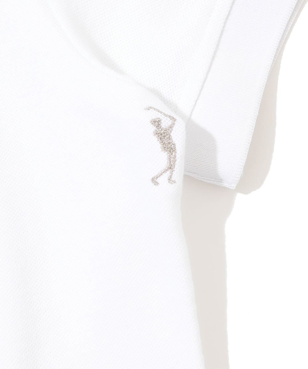 Gauge Camouflage Jacquard Polo | WOMEN