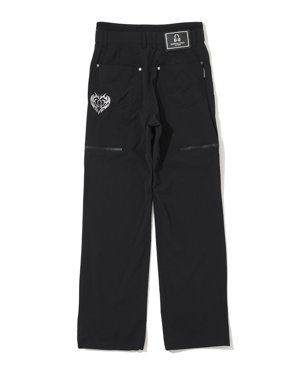 Rebel Sheer Zip Pants | WOMEN