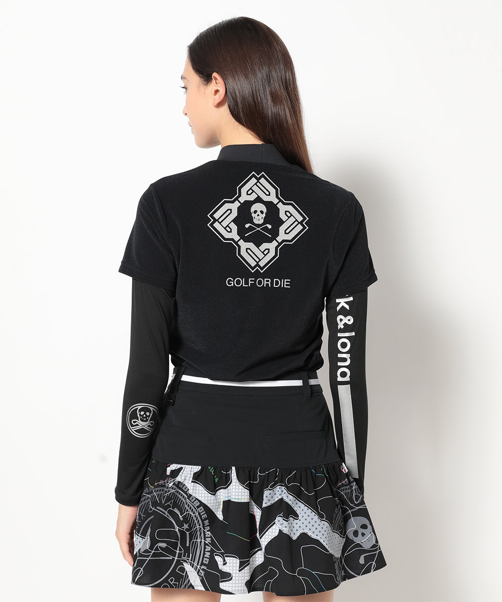 モデル:身長174cm,バスト77cm,ウエスト60cm,ヒップ88cm, 着用サイズM