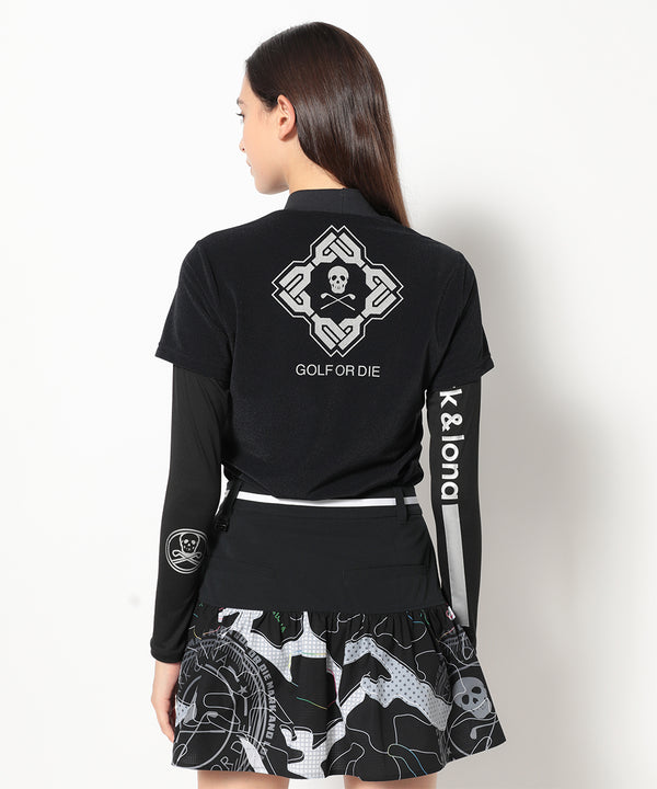 モデル:身長174cm,バスト77cm,ウエスト60cm,ヒップ88cm, 着用サイズM