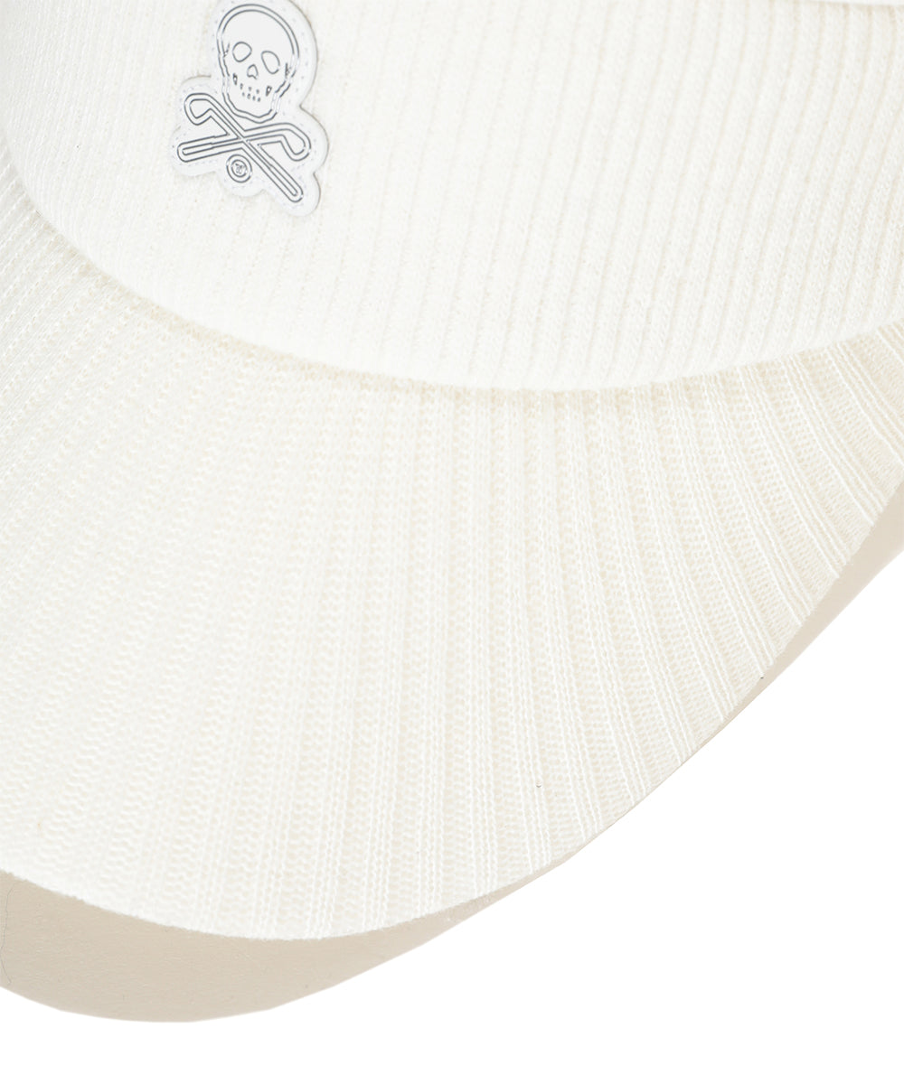 Nena Faux Fur Knit Visor | WOMEN