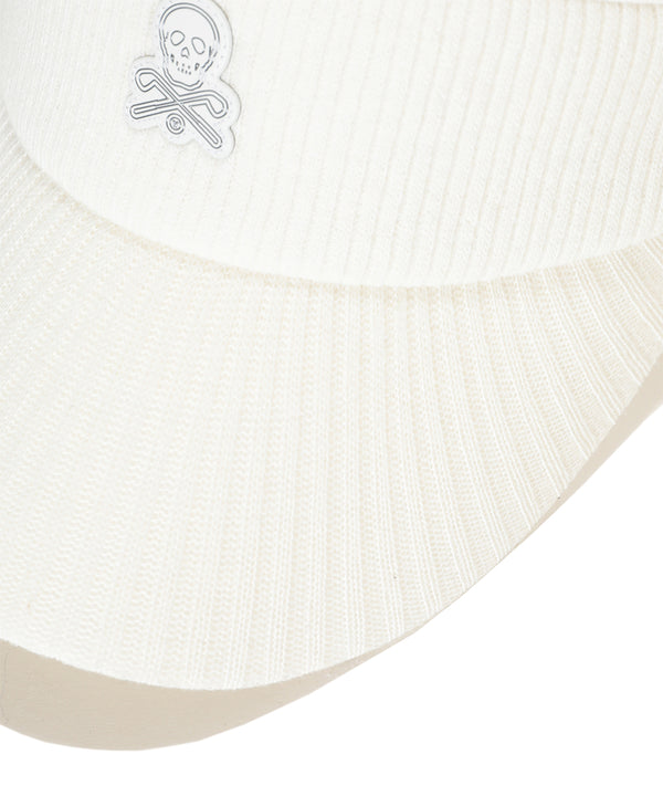 Nena Faux Fur Knit Visor | WOMEN