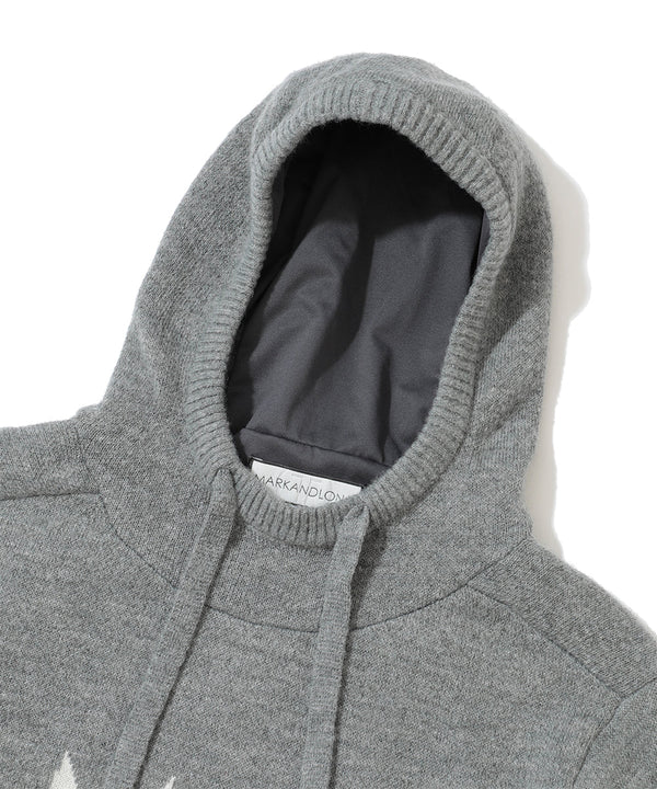 Lexa Mohair Knit Hoodie | WOMEN