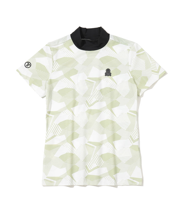 Eclipse Camo Mock Tee | WOMEN