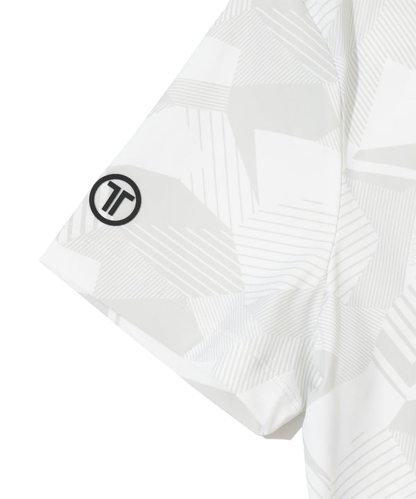 Eclipse Camo Mock Tee | WOMEN