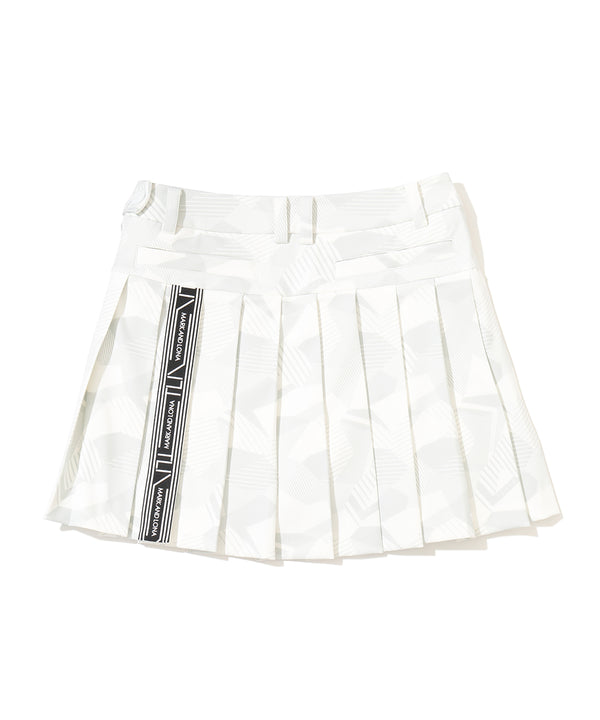 Eclipse Camo Pleated Skirt | WOMEN