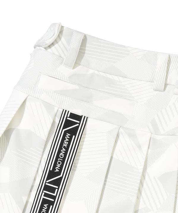 Eclipse Camo Pleated Skirt | WOMEN