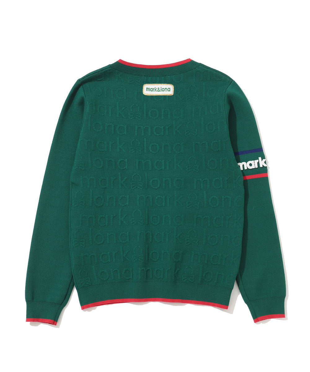 Meridian Emboss Logo Knit | WOMEN