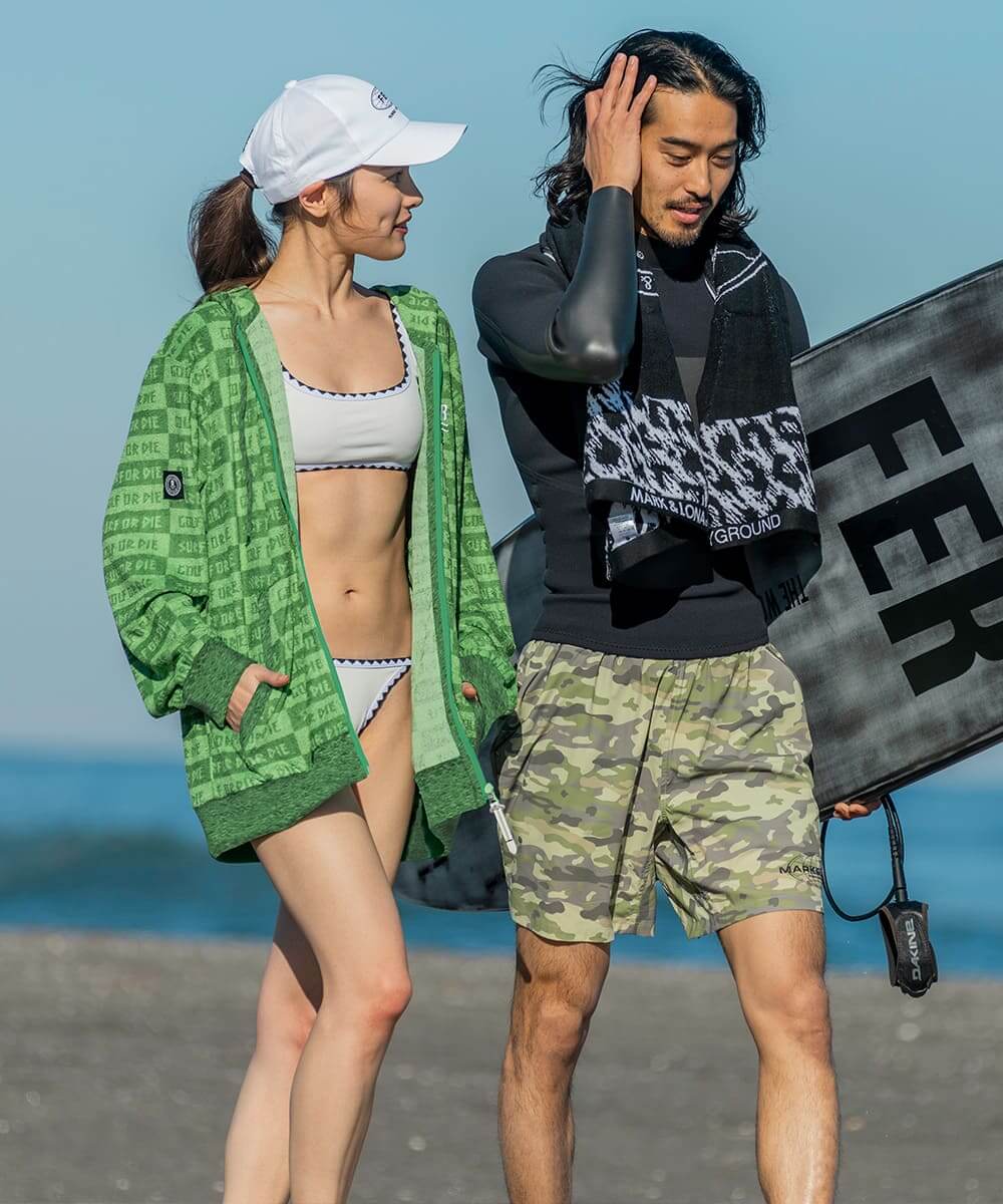 Golf or Surf Pile Hoodie