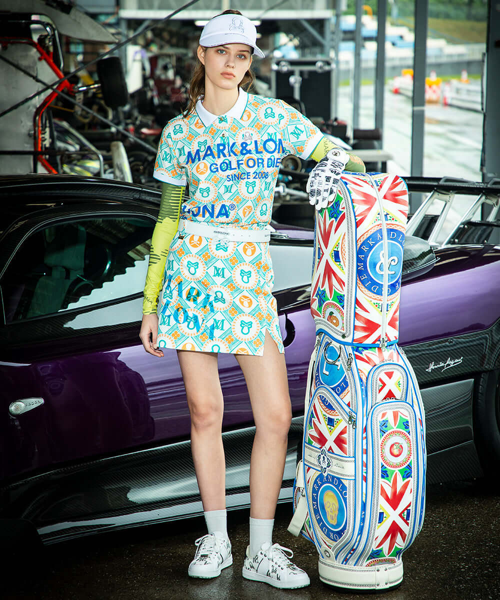 Aura Monogram Polo | WOMEN