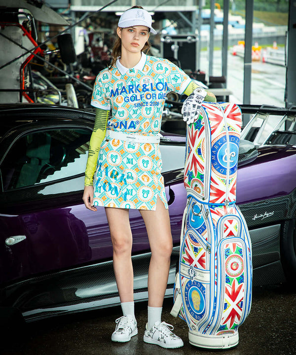 Aura Monogram Polo | WOMEN