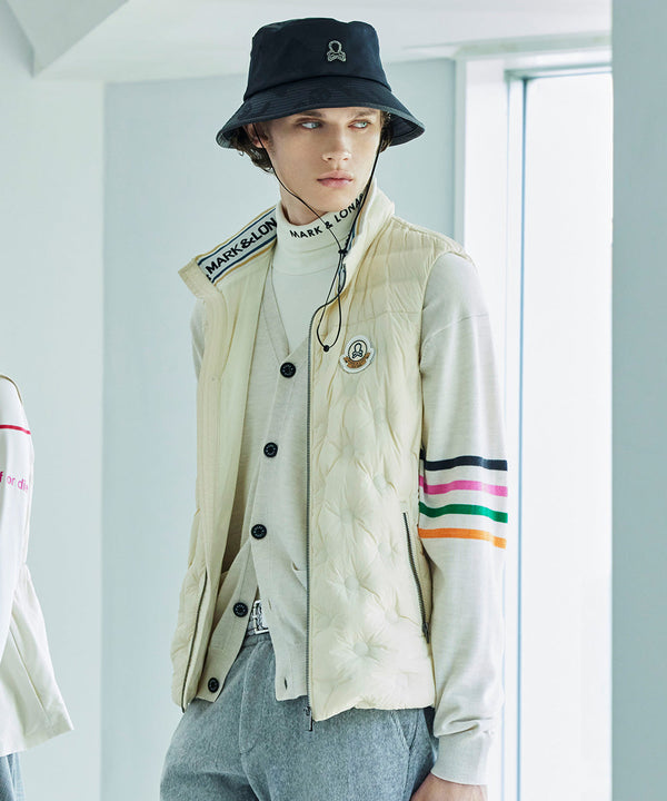 Quadro Silky Wool Cardigan | MEN