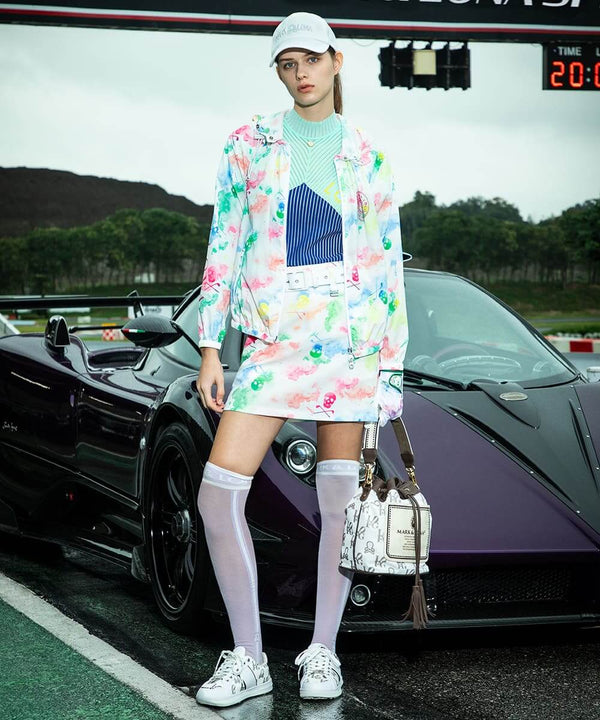 Dual Tone Ribbed Knit | WOMEN