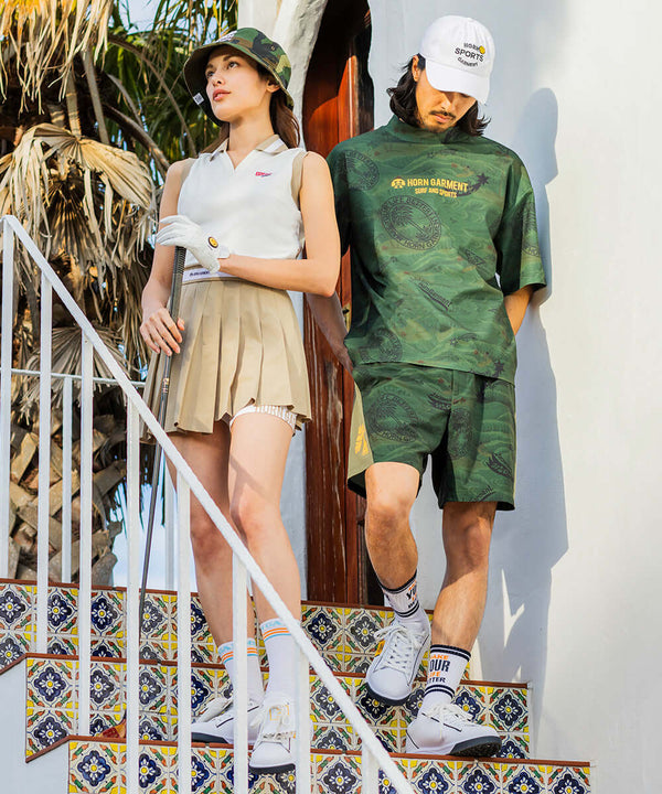 Retro Hawaiian Mesh Shorts | MEN