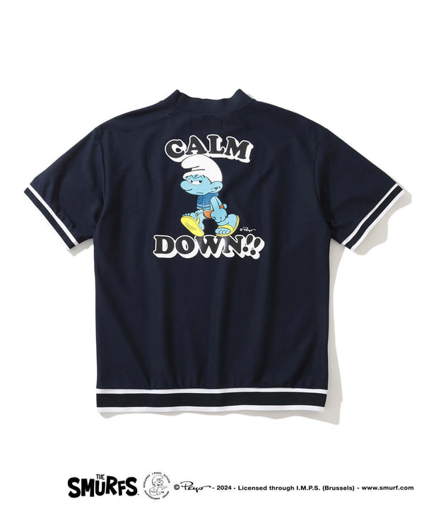 Calm Down Mock Neck Tee | MEN