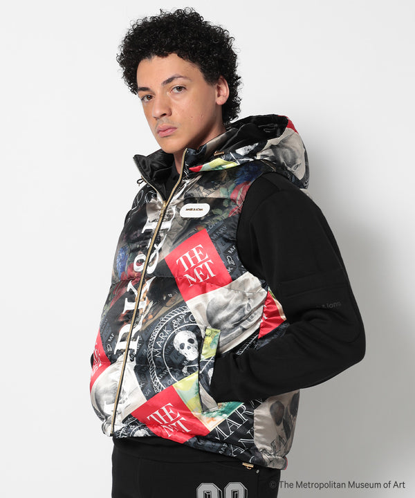 【限定店舗】The Met Reversible Art Down Vest | MEN