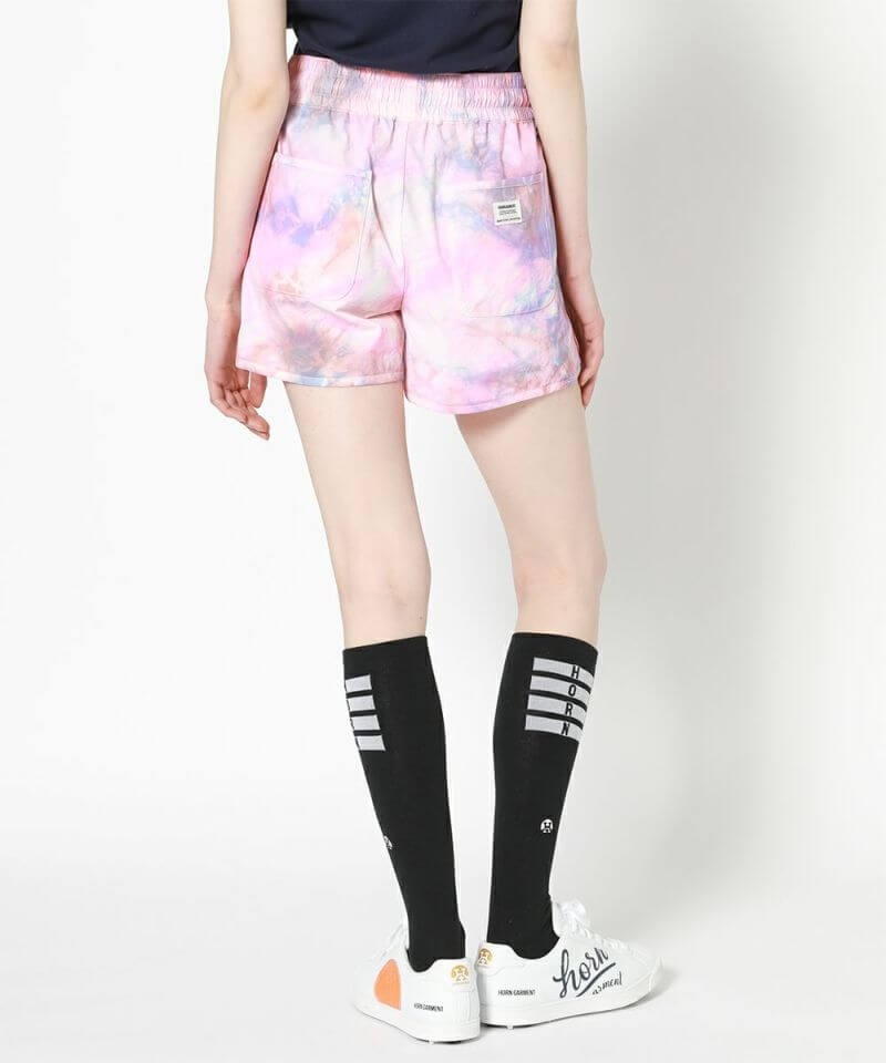 Banned Tye dye Stretch Shorts | WOMEN