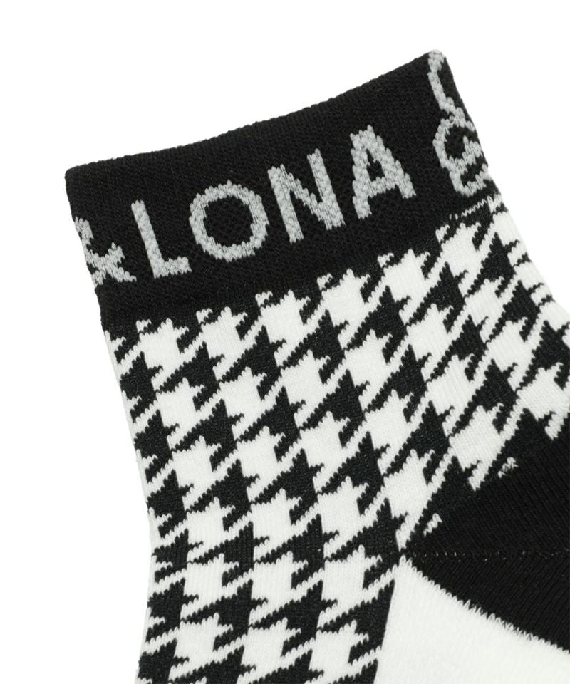 Ever Dogtooth Socks | WOMEN